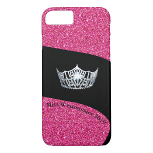 Miss America Silver Crown Phone Cases Custom