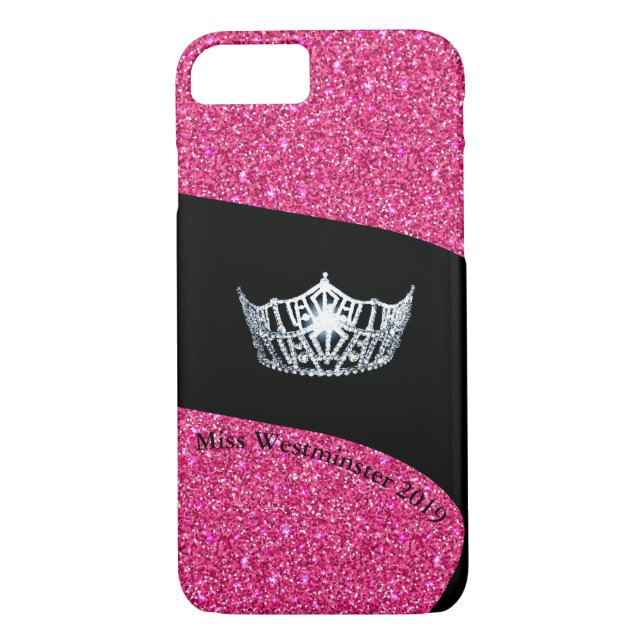 Miss America Silver Crown Phone Cases Custom (Rückseite)