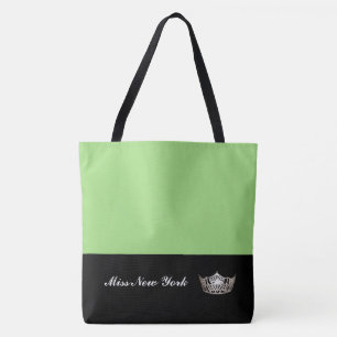 Miss America Silver Crown Sac fourre-tout-Large Ap