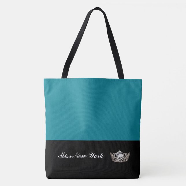 Miss America Silver Crown Tote Bag Large Pacific Tasche (Vorderseite)