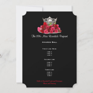 Miss America Silver Crwn Roses Award du programme 