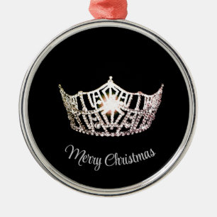 Miss America Stil Kronenornament Ornament Aus Metall