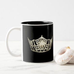 Miss America Stil Pageant Krone Tasse