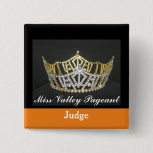 Miss America Style beurteilt das benutzerdefiniert Button
