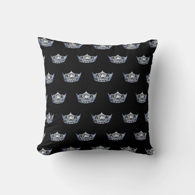 Miss America Style Crown Kissen (Vorderseite)