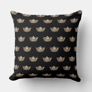 Miss America Style Crown Kissen