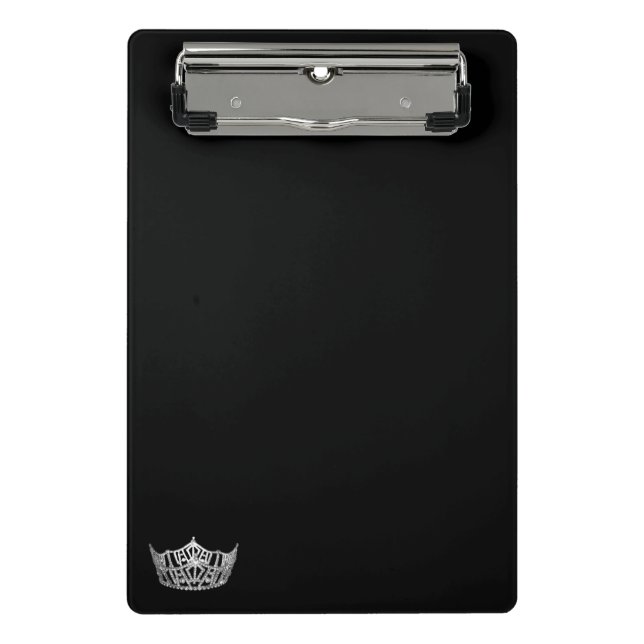 Miss America Style Crown Mini Clipboard Mini Klemmbrett (Vorderseite)