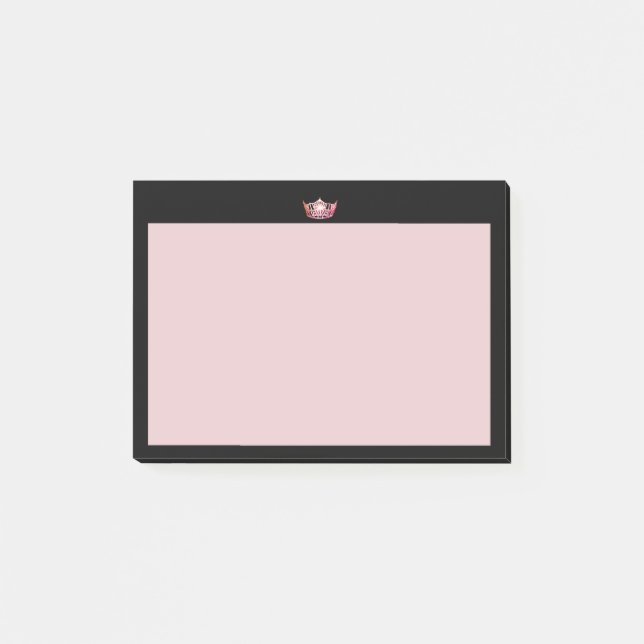 Miss America style Crown Post-it-Notes Post-it Klebezettel (Vorderseite)
