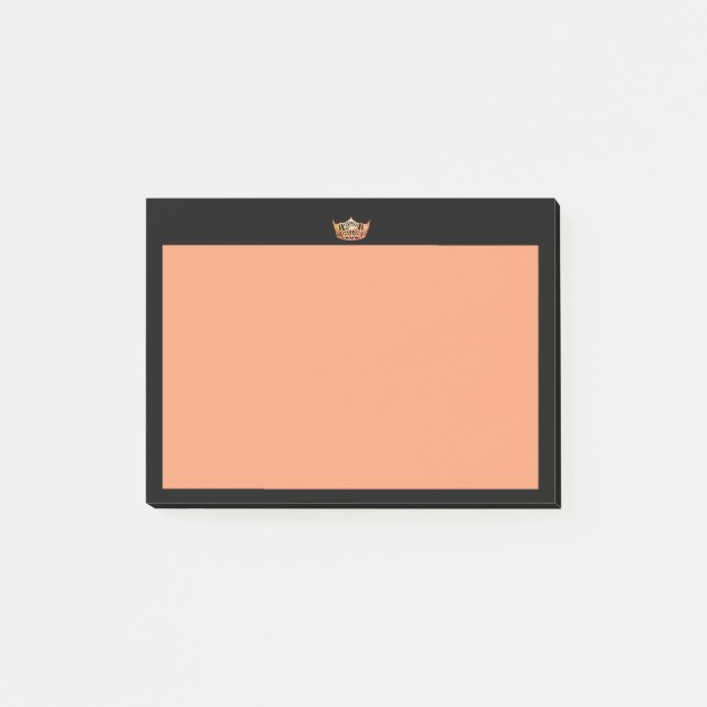 Miss America style Crown Post-it-Notes Post-it Klebezettel (Vorderseite)