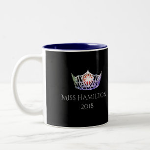 Miss America style Custom Name Multi Crown Mug