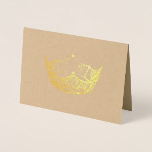 Miss America Style Gold Carte de la Couronne