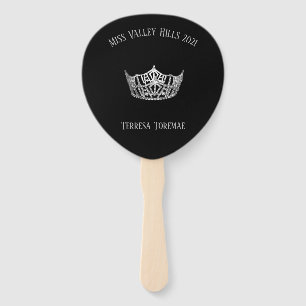 Miss America Style Paddle Fan Fächer
