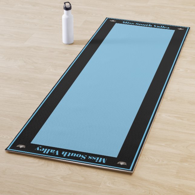 Miss America Style Pageant Crown Custom Yoga Mat Yogamatte (Beispiel)