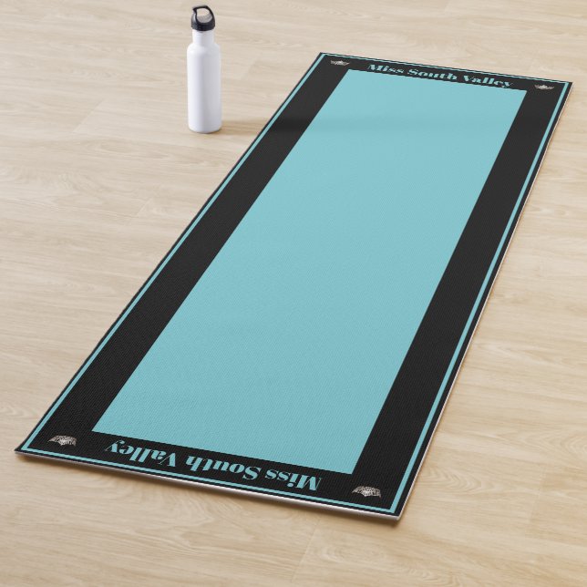 Miss America Style Pageant Crown Custom Yoga Mat Yogamatte (Beispiel)