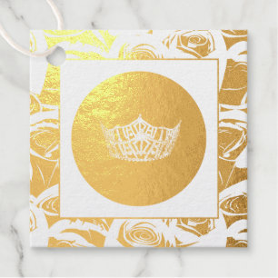Miss America Style Pageant Crown Geschenkanhänger