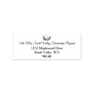 Miss America Style Pageant Rubber Briefmarke Gummistempel