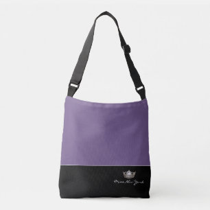 Miss America Style Silver Crown Bag Tragetaschen Mit Langen Trägern