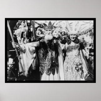 Miss America und Neptun 1922 Poster