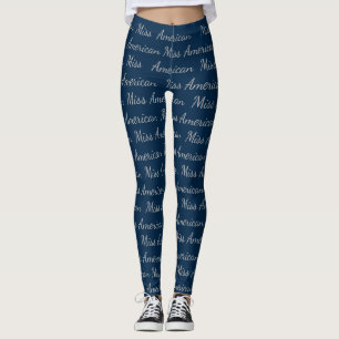 Miss American Print Womens Leggings