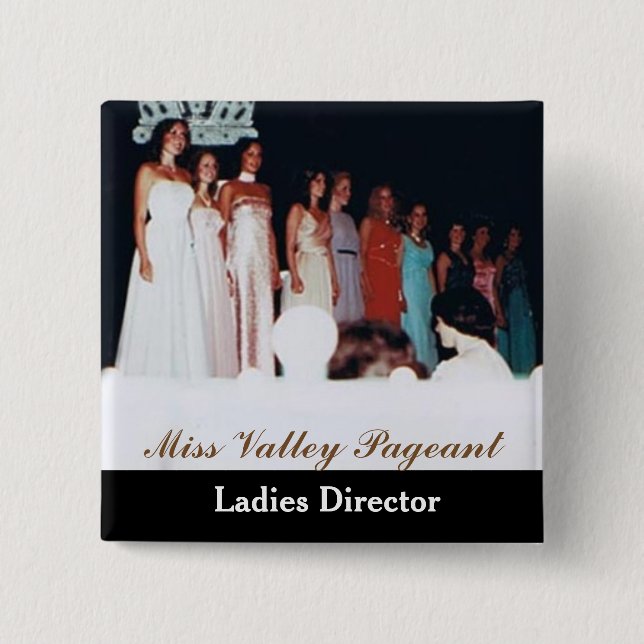 Miss Amerika-Art-kundenspezifische Festzug-Knöpfe Button (Vorderseite)