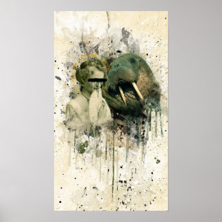 Miss Anonymous und Reverend Walrus Poster