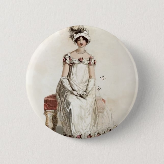 „Miss Bennet“ Button (Vorderseite)