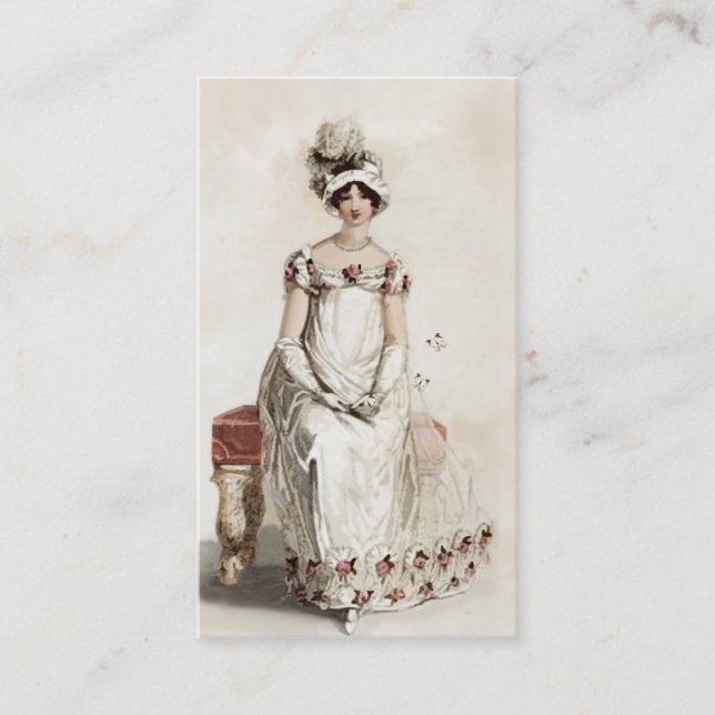 "Miss Bennet" Visitenkarte (Vorderseite)