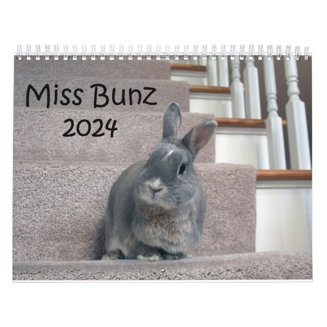 Miss Bunz 2024 Kalender (Titelbild)