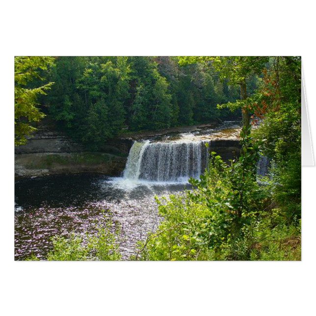 Miss Carte Upper Tahquamenon Falls Michigan (Devant horizontal)