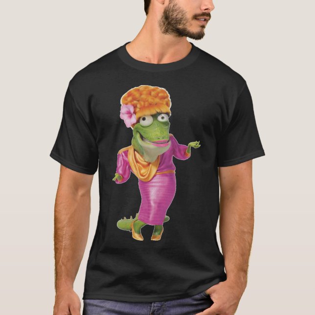 Miss Crawly von Sing 2 Film T-Shirt (Vorderseite)