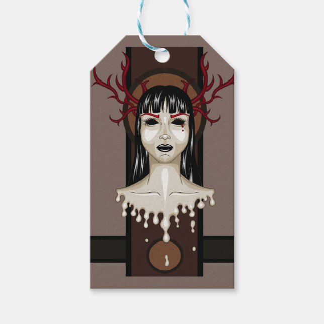 Miss D. Geschenkanhänger (Vorderseite)