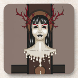 Miss D. Getränkeuntersetzer