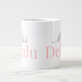 Miss Delulu, Funny Pink Aesthetic Gift for Her Jumbo-Tasse