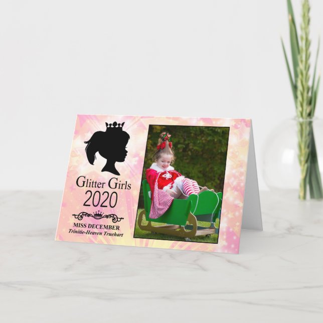 Miss Dezember 2020 Karte (Vorderseite)