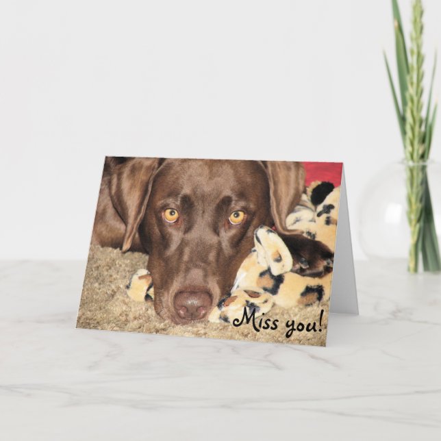 Miss dich! karte (Vorderseite)