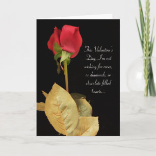 Miss dich, Valentinstag Feiertagskarte