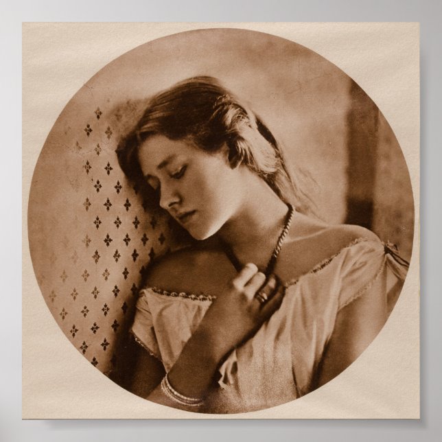 Miss Ellen Terry, Julia Margaret Cameron Poster (Vorne)