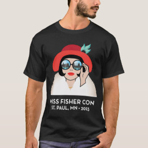 Miss Fisher Con 2023 - rückwärts T-Shirt
