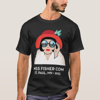 Miss Fisher Con 2023 - rückwärts T-Shirt
