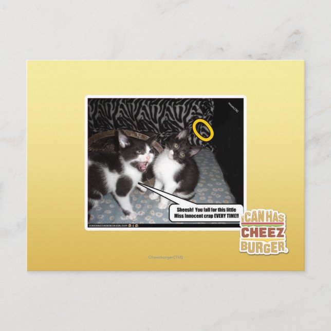 Miss Innocent Postkarte (Vorderseite)