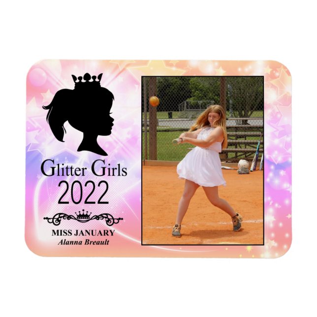Miss Januar 2022 Magnet (Horizontal)