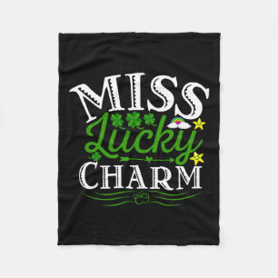 Miss Lucky Charm Fleecedecke