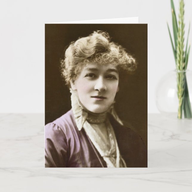 Miss Mary Moore Karte (Vorderseite)