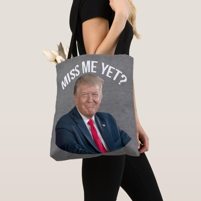 Miss Me Fast Funny Donald Trump Tasche (Von Nahem)