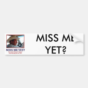 Miss mich doch? autoaufkleber