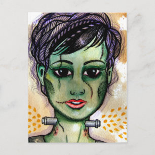 Miss Monster Postkarte