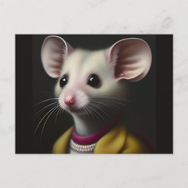 Miss Mouse Niedlich Postkarte