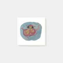 Miss Octopodia Meditation, Art Notes