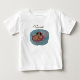 Miss Octopodia Meditation, individueller Baby-T -  Baby T-shirt