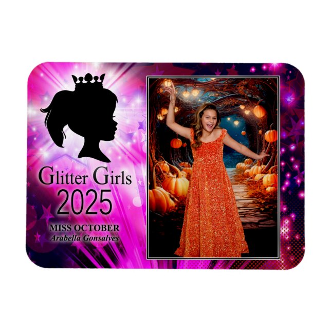 Miss Oktober 2025 Magnet (Horizontal)